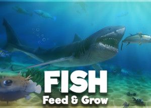 Feed and Grow: Fish Logo