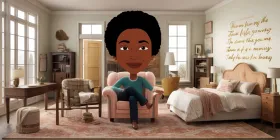 Interactive Narratives: Uncovering a Lifelong Journey in Room Decor Simulation