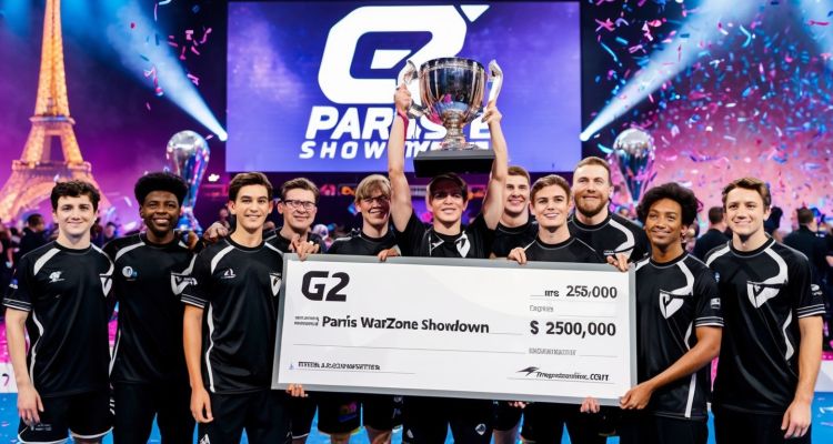 G2 Esports Clinches Victory at Paris Warzone Showdown, Securing $250K and Championship Points