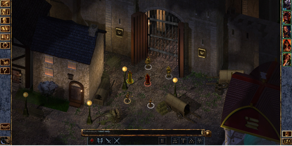 Baldur’s gate 1 gameplay